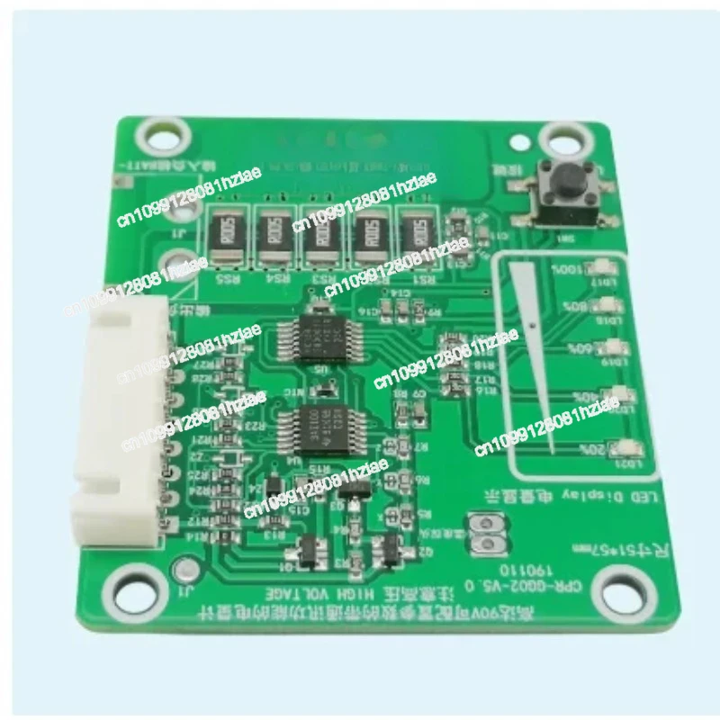 

Multi-battery Multi-string Lithium Battery Protection Board BMS Coulometer BQ34Z100 Gasgauge The Bluetooth Module Can Be Configu