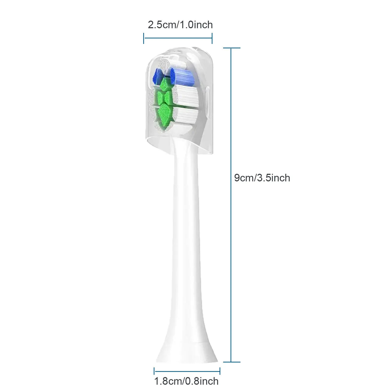 4/8/12/16 Pcs Replacement Toothbrush Heads Compatible with Philips Sonicare Electric Toothbrush Refills for 1100 2100 4100 5100 image 2