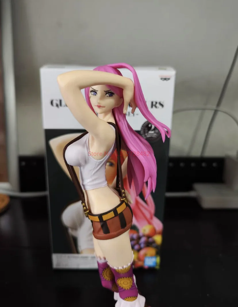 New In Stock Bandai Original One Piece Model Glitter&glamours Jerry Bonnie Jewelry Bonney Action Model Toys Kids Gifts