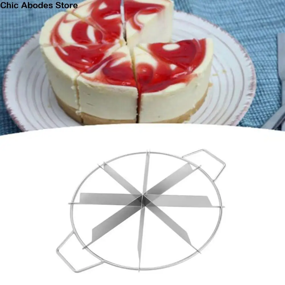 

Baking Tool Stainless Steel Pizza Cutter with Handle Divide Equally Pancake Divider Rust-proof Durable Cake Slicers Pie