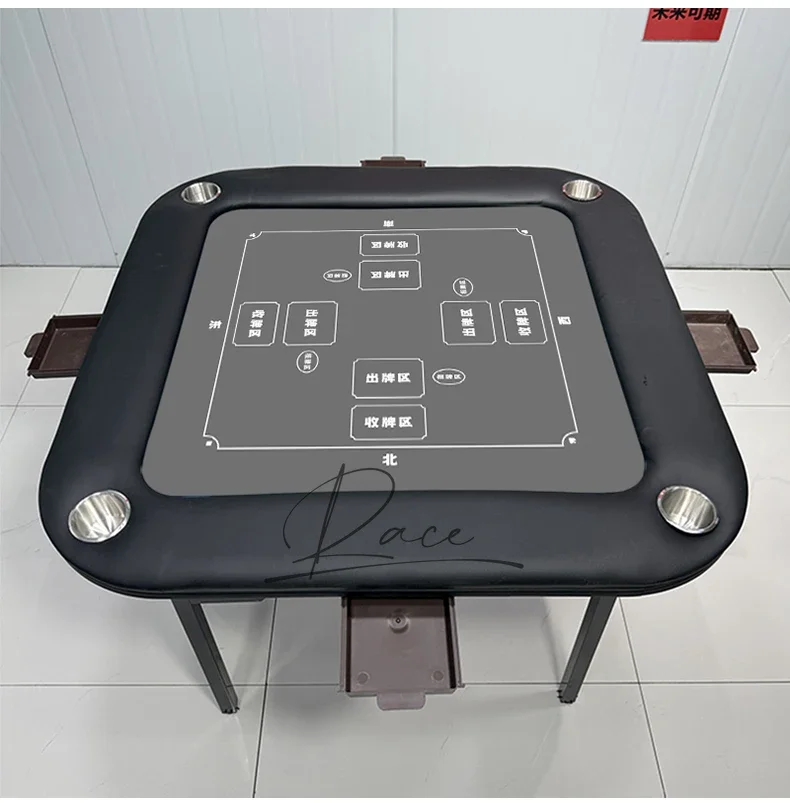 Advanced Foldable Poker Table Professional Chess and Card Table for Home Use