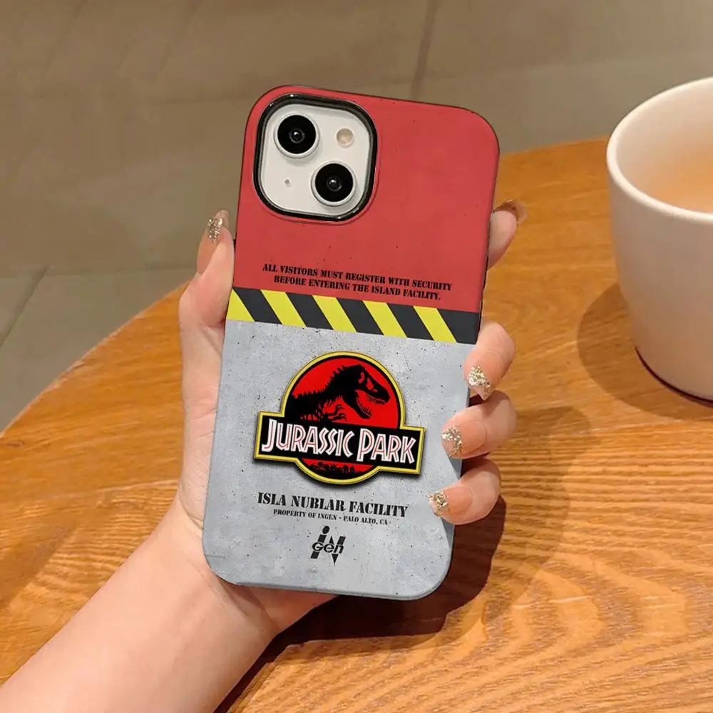 

Чехол для телефона J-Jurassic Park World Dinosaur для Iphone 16 Pro Max 15, 13, 14, 12, 11, 14 Pro Max 15 Pro Max, чехол «два в одном»