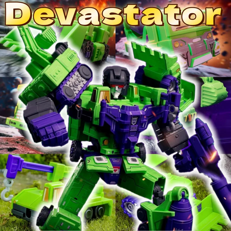 

Оригинальный комбинированный набор трансформаторов BLOKEES Defender Devastator V1 V2 V3, серия Devastator, коллекция игрушек, подарок на день рождения для мальчика