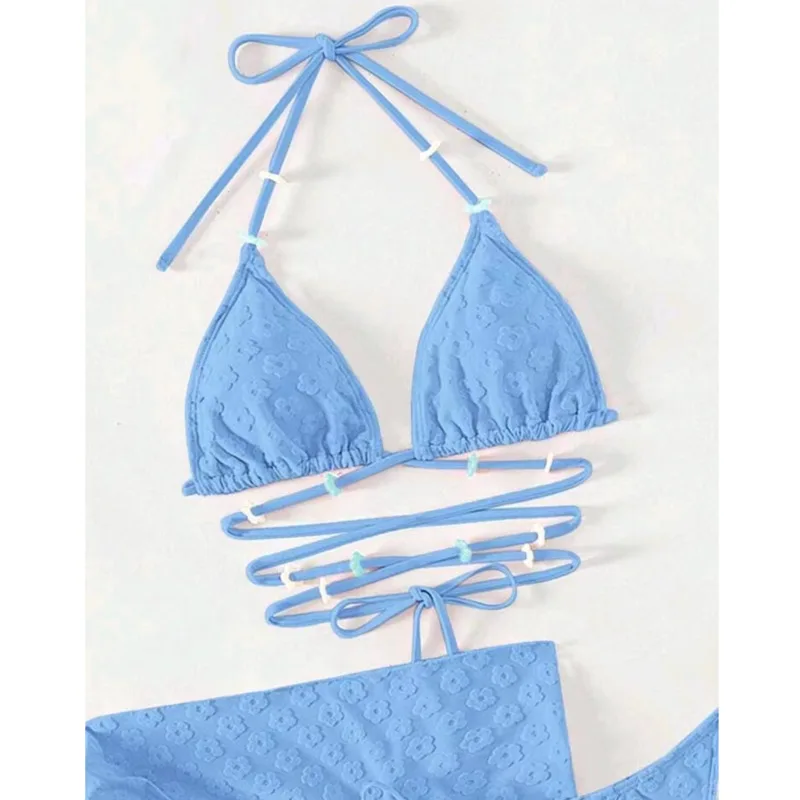 Bikini rosa con Push-Up para mujer, traje de baño Sexy, ropa de playa, trajes de baño para niña, Bikini brasileño para piscina