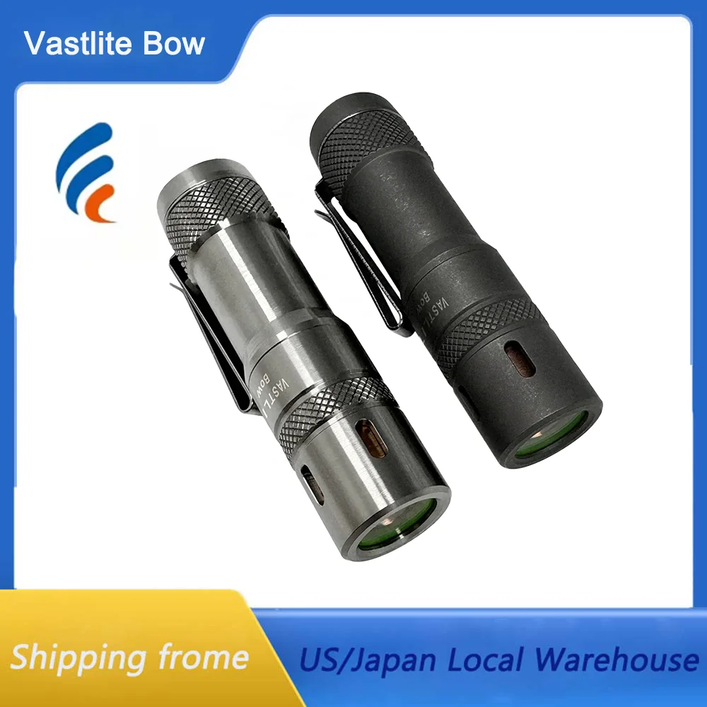Vastlite Bow LEP Flashlight 280LM 750M Long Range EDC Torch 18350 Battery IPX8 Waterproof for Hunting Outdoor