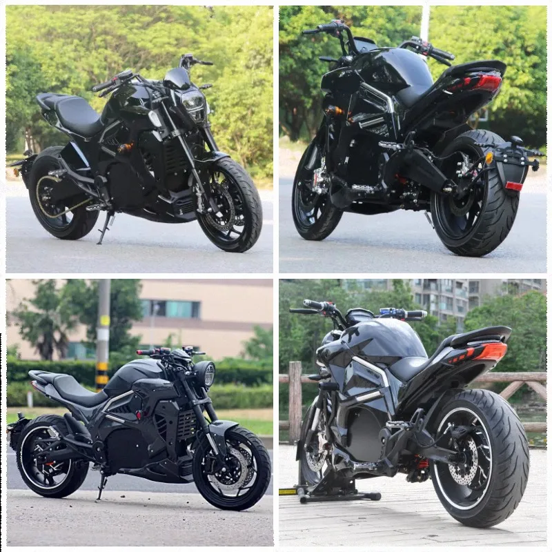 2026 Customized OEM/ODM 5000W 120km/h Speed Long Range Electric Sport Motorcycle For Adults