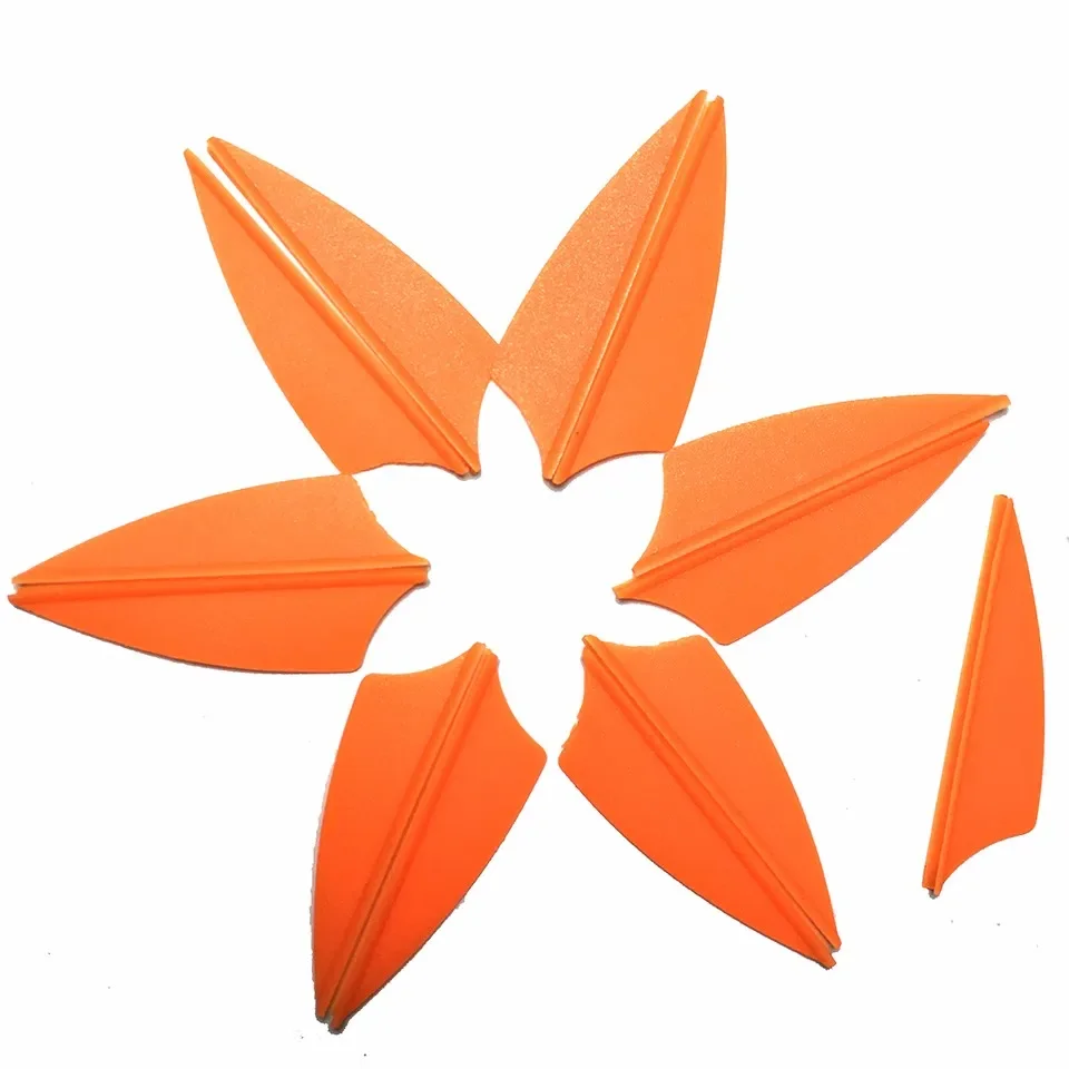 Pure Carbon Arrows Vanes for Recurve Bow, Archery Accessories, Hunting, Archery, Shooting, 1.75Inch Arrow Vanes, 60Pcs image 6