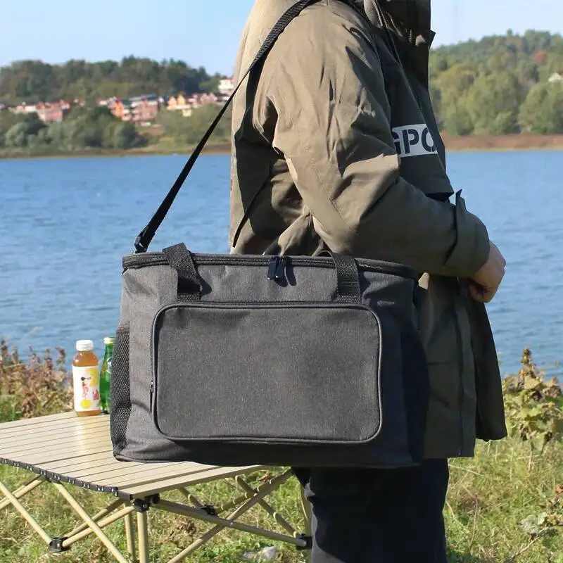 

Extra Large Capacity Outdoor Camping Fresh-Keeping Lunch Box Bag Refrigerated Ice Thickened Waterprrof Insulated Bag