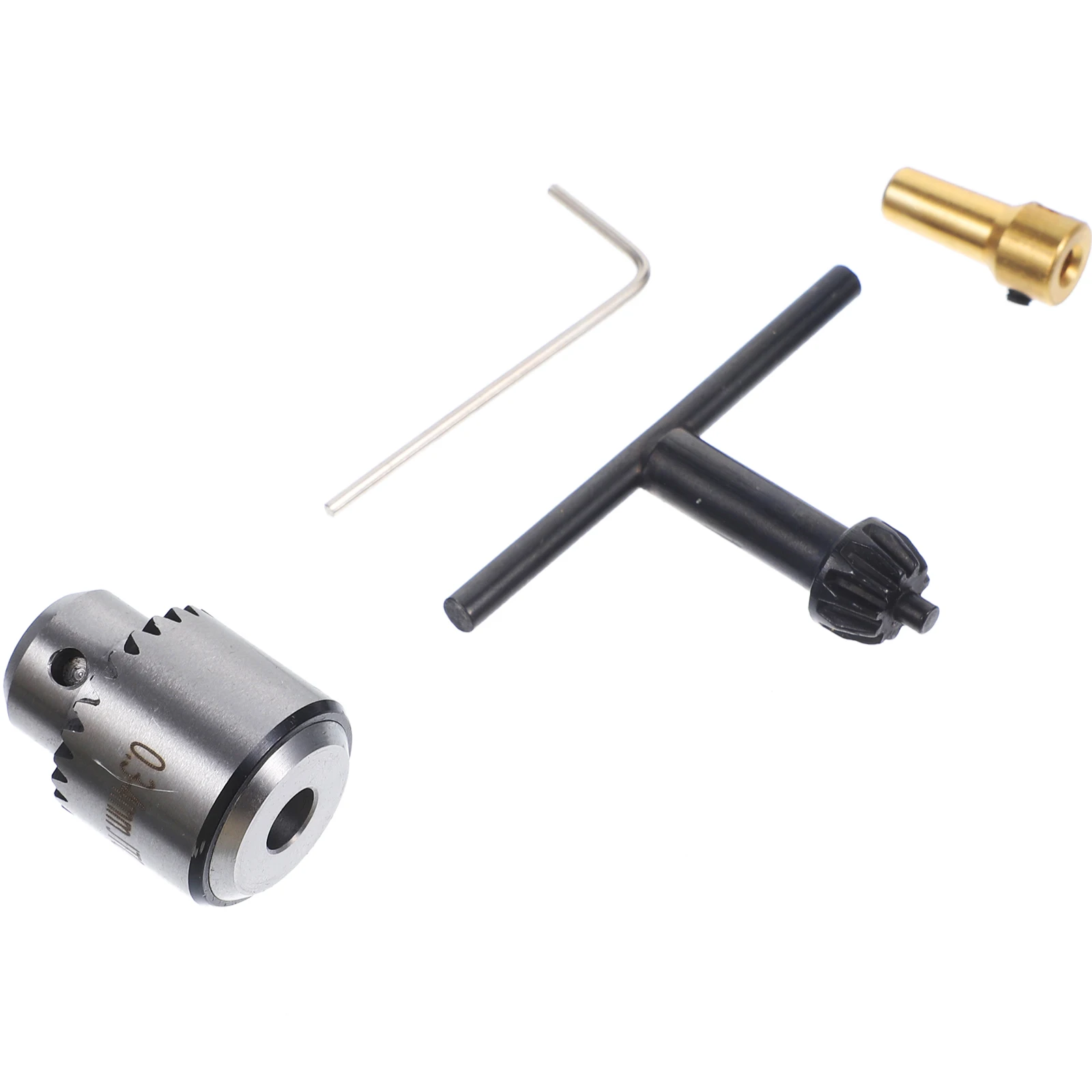 

4pcs /Set Mini Drill 0.3-4Mm Taper Mounted Chuck Polished Metal Lathe Accessories For Electric Drill Milling Machine Tool Parts