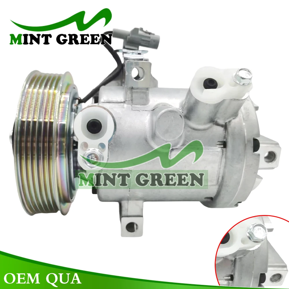 A/C AC Air Conditioning Compressor For 2014-2022 MITSUBISHI MIRAGE G4 7813A524 7813A983 57800 58800 6 Grooves view 3