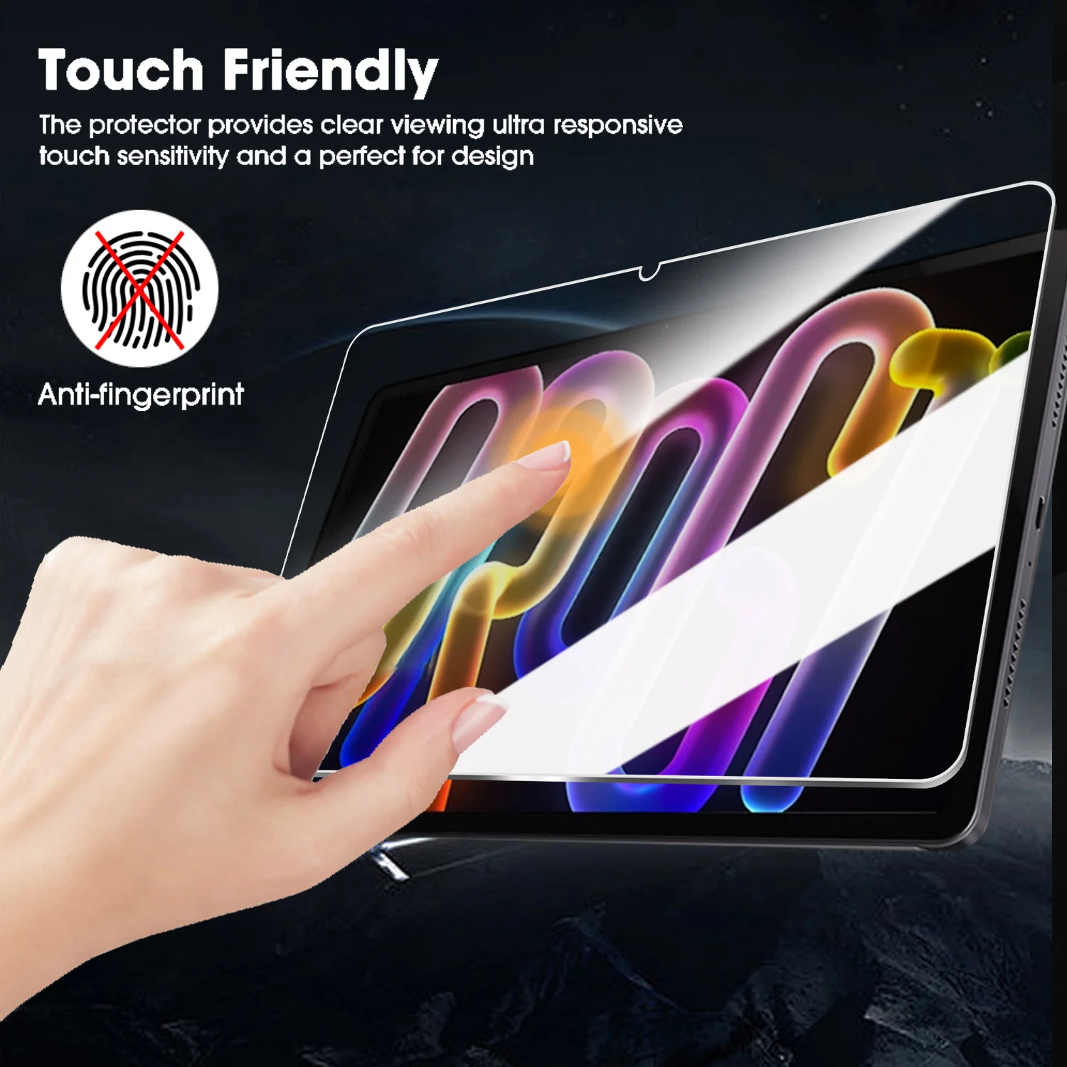 For Lenovo Xiaoxin Pad Pro GT 11.1inch 2025 Tempered Glass Screen Protector Easy Auto-alignment Installation Kit For Lenovo Pad - Image 6