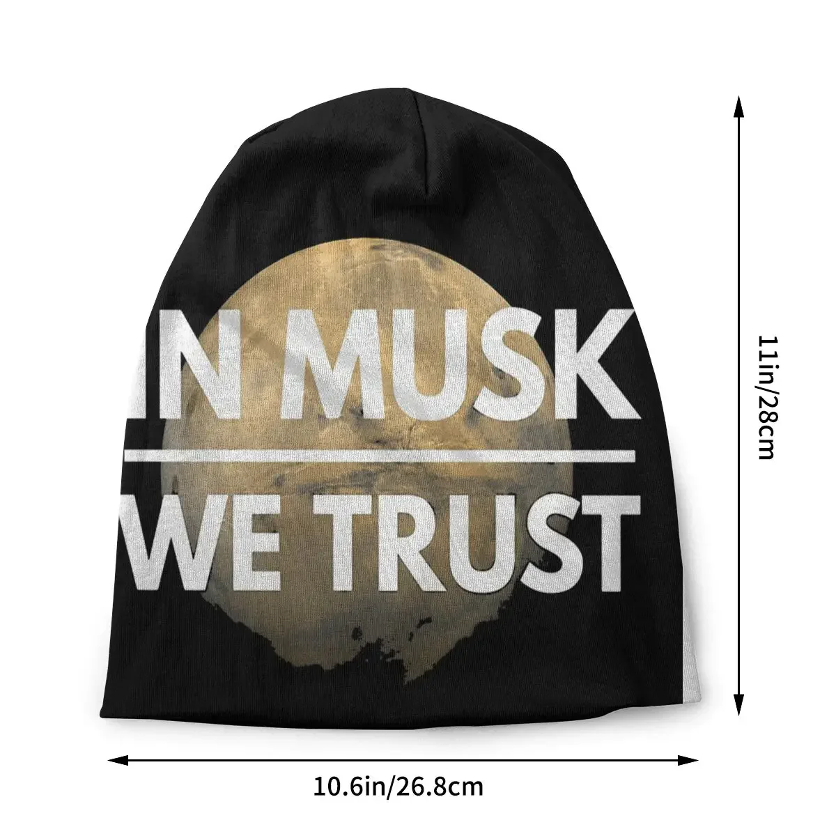 Occupy Mars 2026 Caps Vintage Street Skullies Beanies Hat Adult Men's Knit  Men Women Female Winter Warm Elastic Bonnet