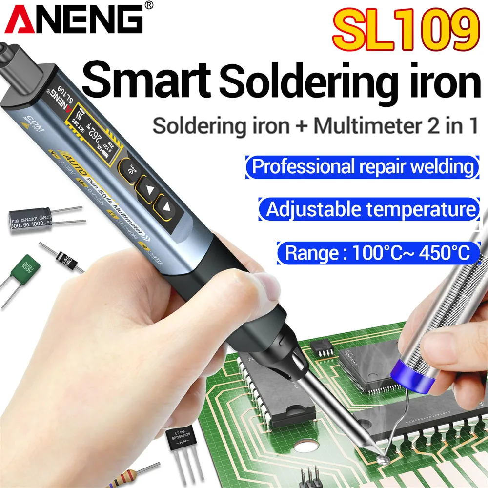 fers-a-souder-electriques-multimetre-2-en-1-aneng-sl109-testeur-de-tension-ac-dc-testeur-de-resistance-75w-station-de-soudage-outils-de-reparation-thermique
