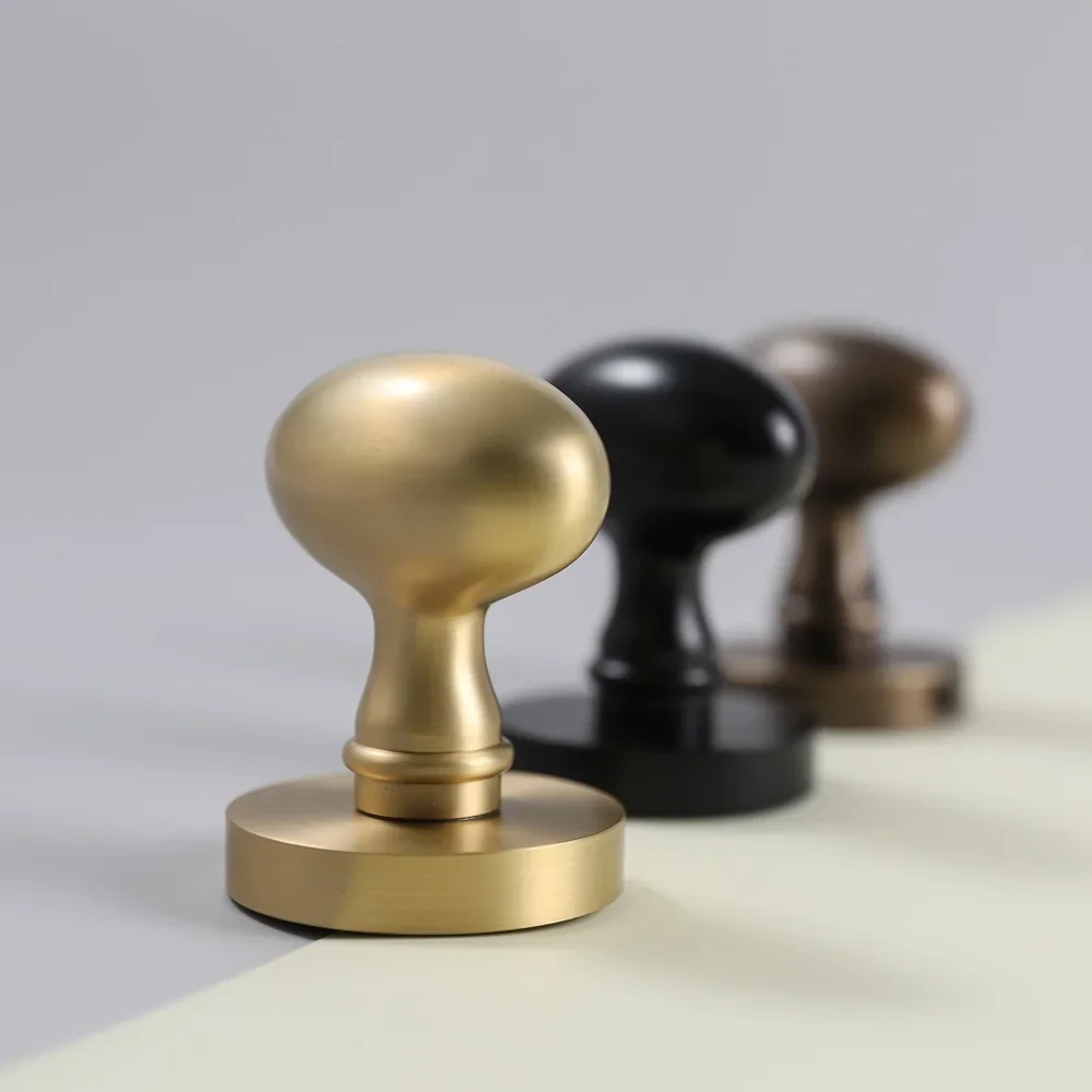 Door Handle Knob High Quality Door Handles Solid Brass Door Knobs Antique Bronze Brushed Finish