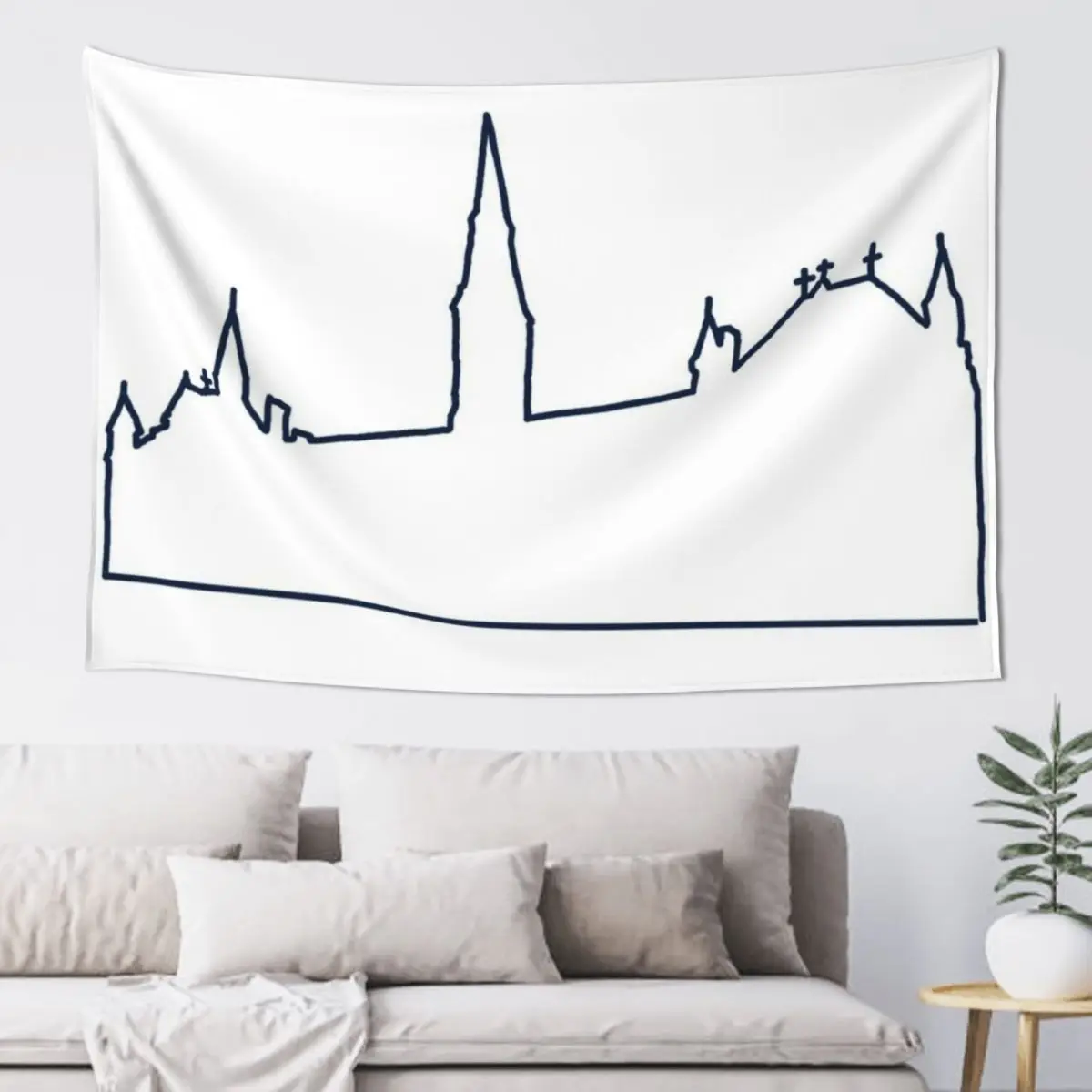 

Georgetown Healy Hall Tapestry Bathroom Decor House Decor Wall Hanging Wall Tapestry