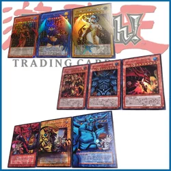 Anime Yu-Gi-Oh DIY ACG Slifer Dragon Obelisk Tournament Game Card Boys Toys Collectible Card Christmas Birthday Gifts Board Game