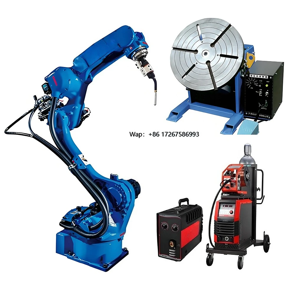 

Mig welding robot industrial Yaskawa AR1440 6-axis arm arc welding machine with CNGBS positioner programmable controller motor