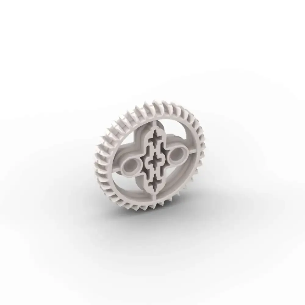 MOC 1 قطعة الطوب جزء 32498 والعتاد 36 الأسنان اللبنات مجموعة التكنولوجيا الفائقة اثنين شطبة الجسيمات لغز DIY بها بنفسك لعبة هدايا عيد ميلاد الأطفال