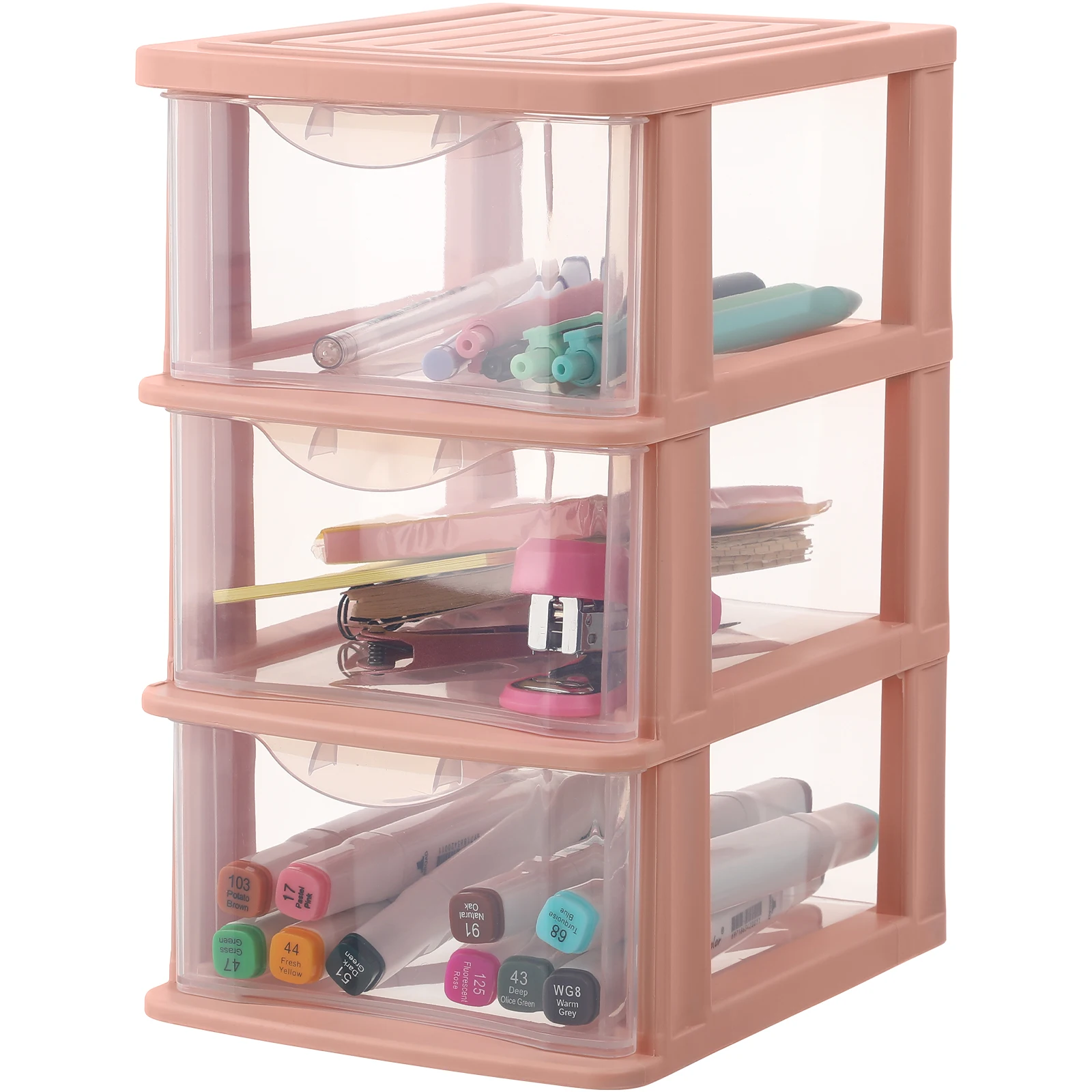 

Storage Box Plastic PP Desktop Organizer Drawers Vanity Small Storage Desk Table Drawer Organizers