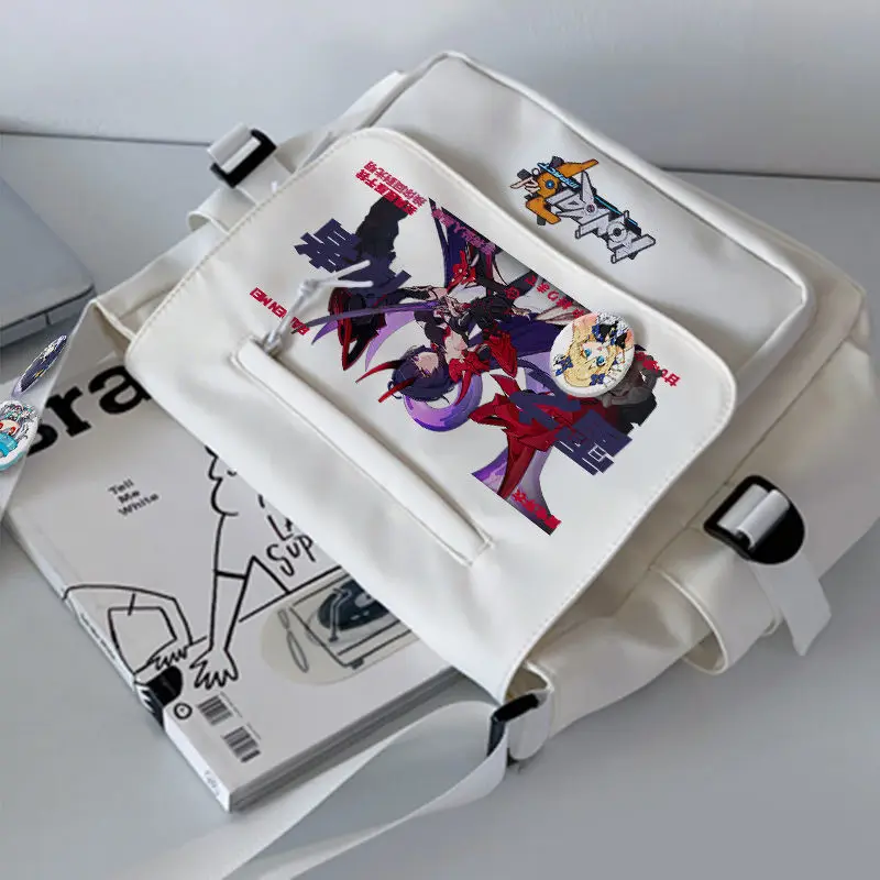 Game Honkai Impact 3 Shoulder Cute Girls Large Capacity Class Tutoring Daily Commuting Crossbody Bag High Appearance Anime