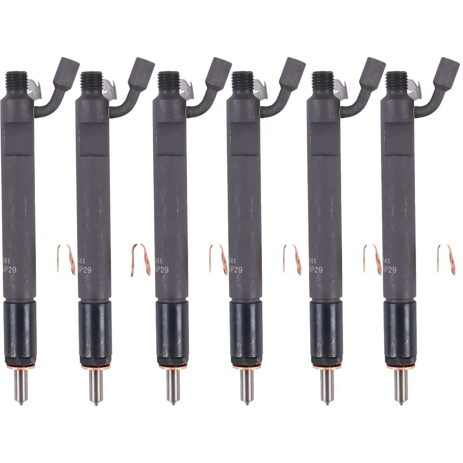 

6PCS Fuel Injector 6742-01-5203 for Komatsu Engine S6D114E-1 SA6D114E-1