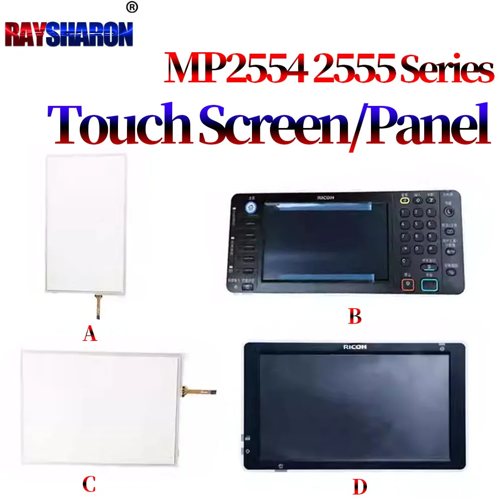 Glass Touch Screen Touch Operation Panel For Ricoh MP 6503 2554 3054 3554 4054 5054 6054 4055 5055 2555 3055 6055 3555 SP