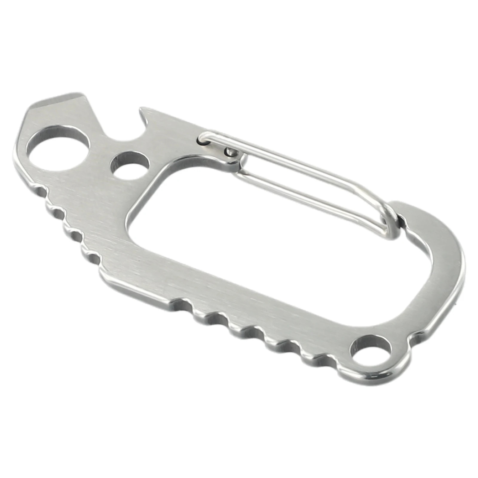 Convenient Carabiner Equipment Rock Climbing Snap Sports Stainless Steel 1pc Buckle Clip D Ring Mountaineering