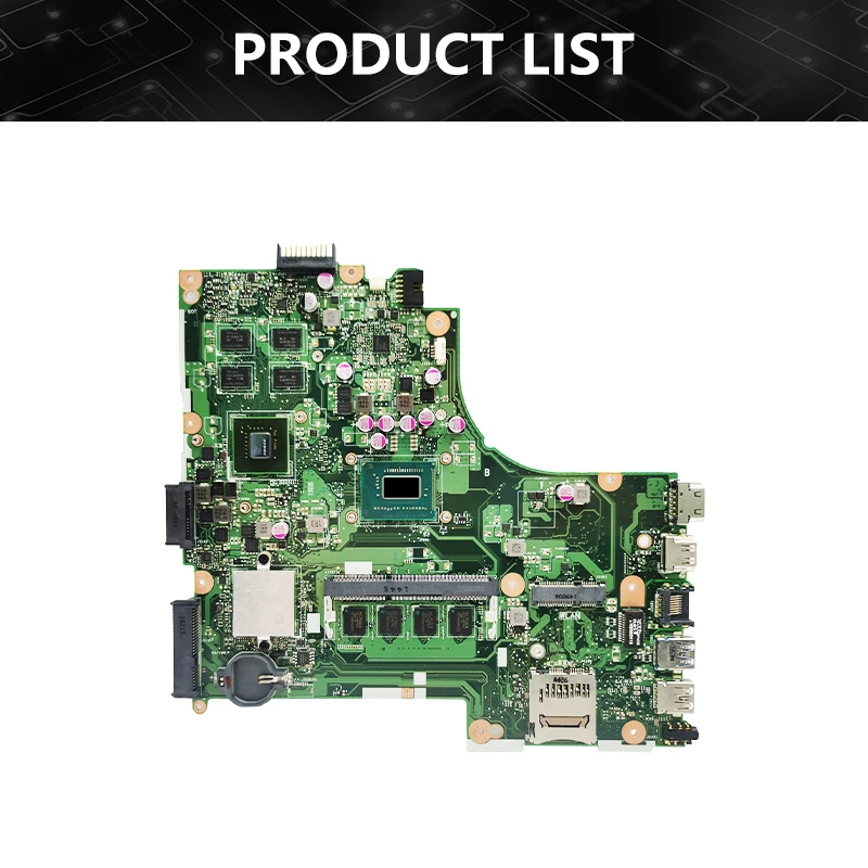 Imagem -06 - Placa-mãe Portátil Akemy X450cc para Asus X450vc A450c X450vp Y481c A450v X450vb X450v com Cpu I33th Gen 0g 2g 4g Ram Mainboard