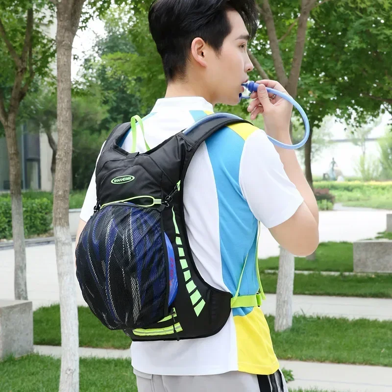 

Breathable Sports Backpack Portable Waterproof Bicycle Bags Outdoor Sports Climbing Hiking Pouch Road Bike Hydration Backpack