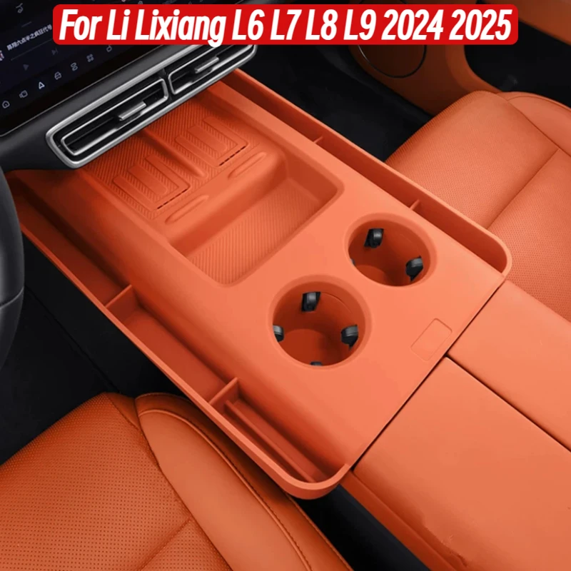 3PCS For Li Lixiang L6 L7 L8 L9 2024 2025 Car Silicone Protective Central Control Panel Pad Scratch-resistant And Abrasion