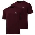 Burgundy-Pack of 2