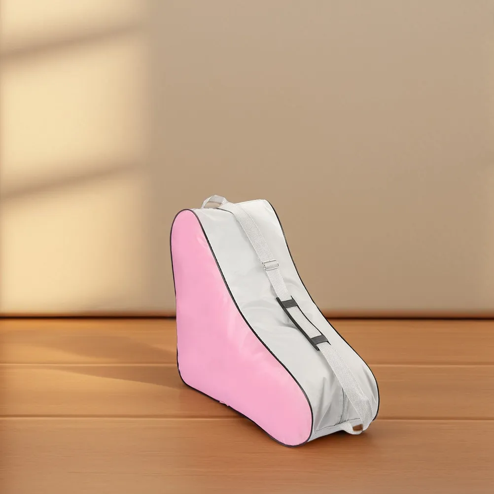 

Stylish Triangular Roller Skate Pouch Versatile Shoulder Hand Carry Skate Tote Bag for Inline Skates Sports Gear