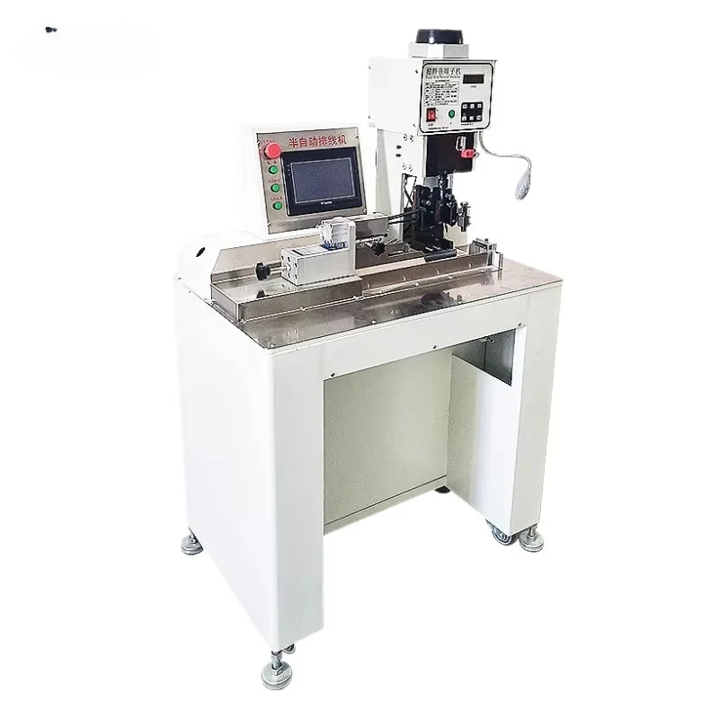 Semi-Automatic Flexible Flat Ribbon Cable Terminal Crimping Machine RL-014 - Compact Size for Efficient Crimping