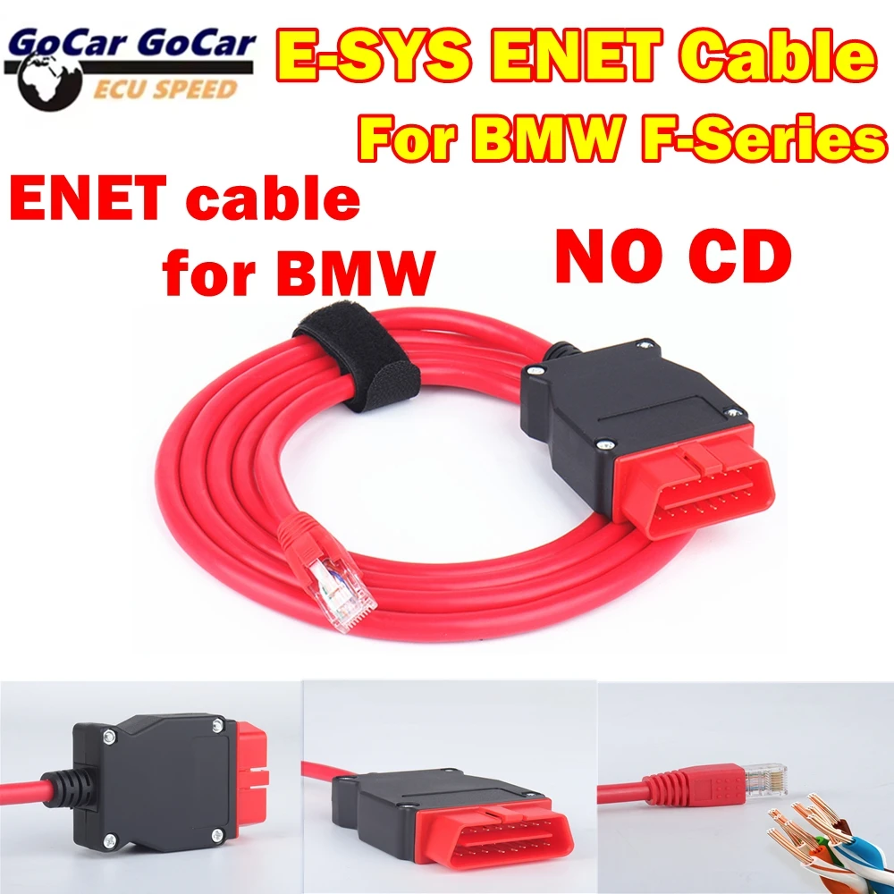 

Super high quality Ethernet Cable E-SYS ICOM BM3 Coding For BMW F Series Refresh Hidden Data OBD2 Scanner ECU Programmer