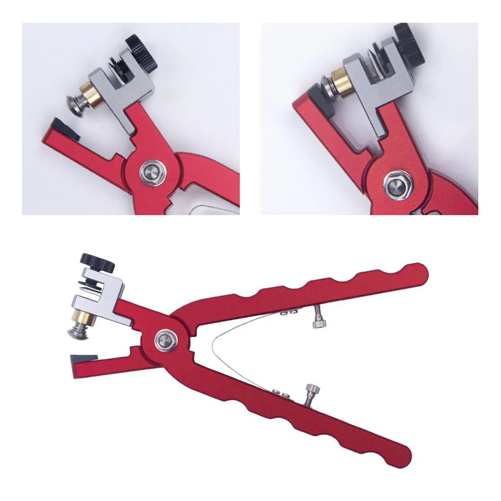 Leather Watch Bracelet Cutting Plier Universal Handheld Non Slip Belt Opening Plier Steel for Straps to Fix Catches Spring Bar