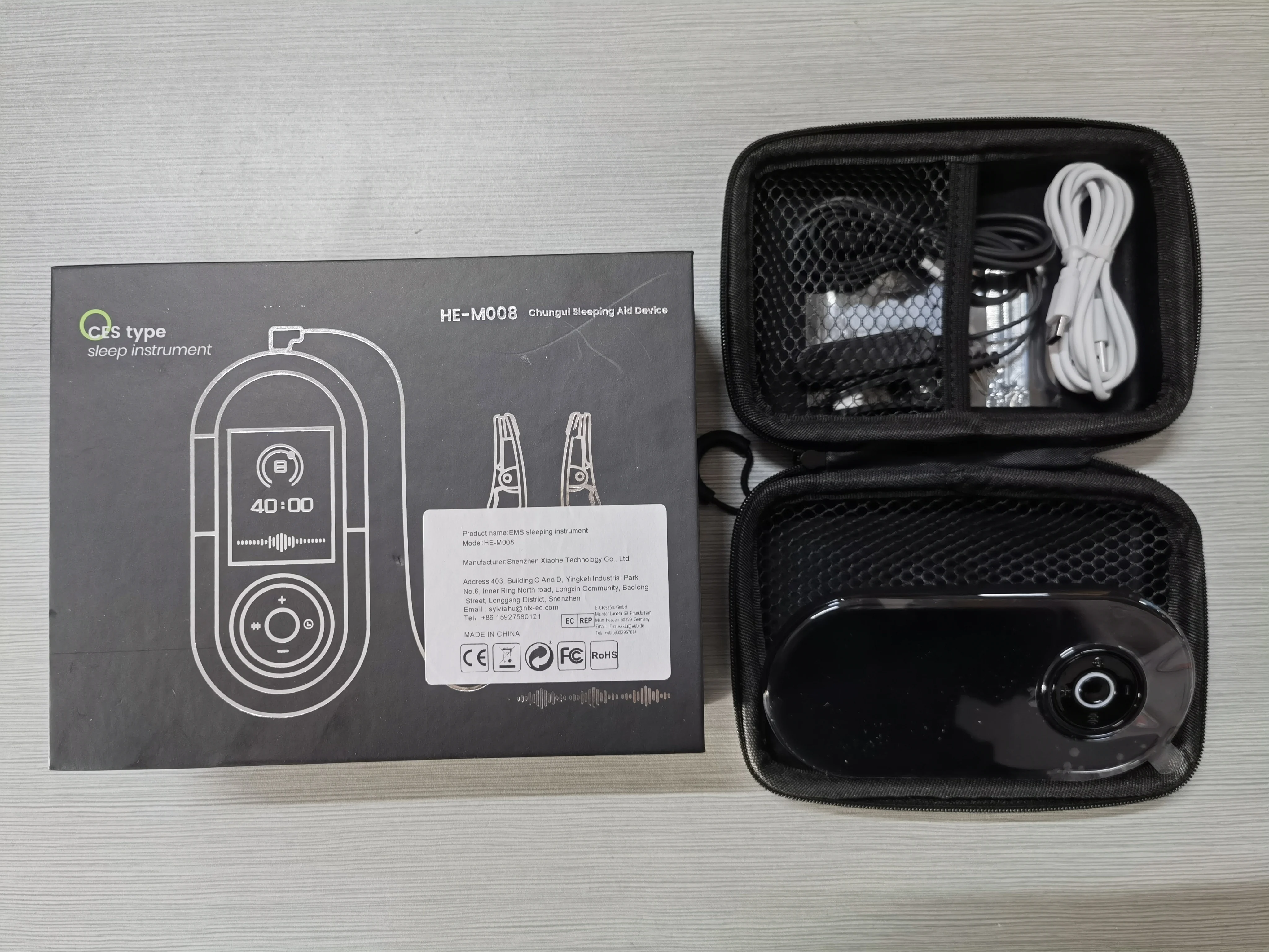 

9 уровней, 3 режима: CES-микротоковый массажер-клипса для ушей, TENS-массажер для снятия тревоги, депрессии, мигрени, улучшения сна.