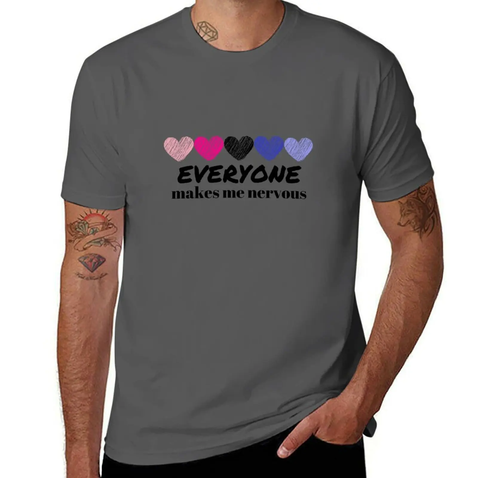 

Omnisexual Pride T-Shirt Utility Work Short Sleeve Top