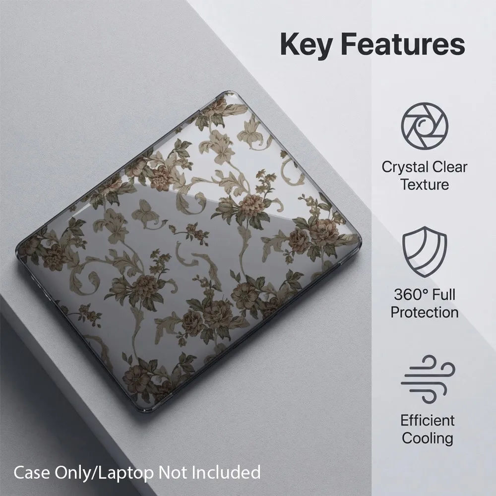 Case for MacBook,compatible with 13 Neo/13.3 Air/13.3 Pro/13.6Air/14.2 Pro/15Air/16.2Pro