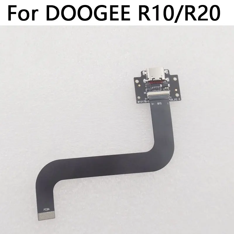 New Original DOOGEE R10 R20 USB Board Base Charging TYPE-C Port Board With Transfer Cable flex FPC For DOOGEE R10 Tablet