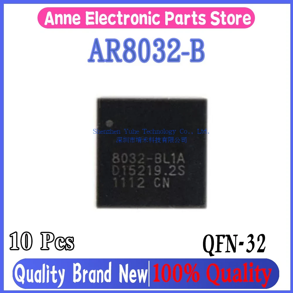 (10piece)100% New AR8032-B ( No BL1A ) QFN-32 Chipset