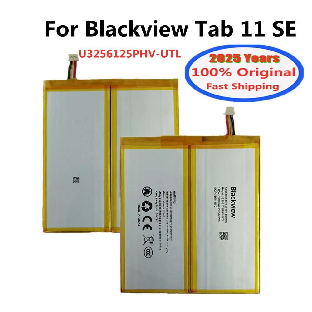 

2025 лет 100% оригинальный аккумулятор U 3256125 PHV,U 3295123 PVUTL для Blackview Tab 11/11 SE аккумуляторы для планшетов быстрая доставка