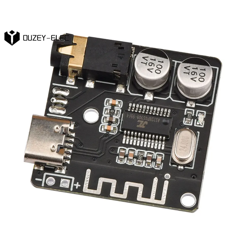 VHM-314 MP3 Bluetooth Audio Receiver Board Decoding Board 5.0 Lossless Car Audio Decoder Amplifier Module Stereo Music Module