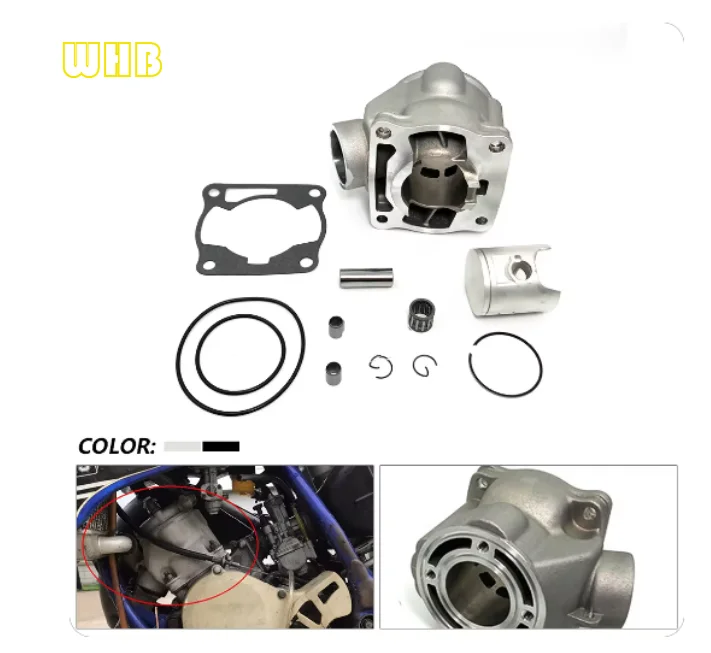 WHB motocycle 47.5mm Big Bore Cylinder Kit 85cc fit For Yamaha YZ 85 YZ80 43K-11611-00-00 2002-2014 Engine Spare Accessories NEW