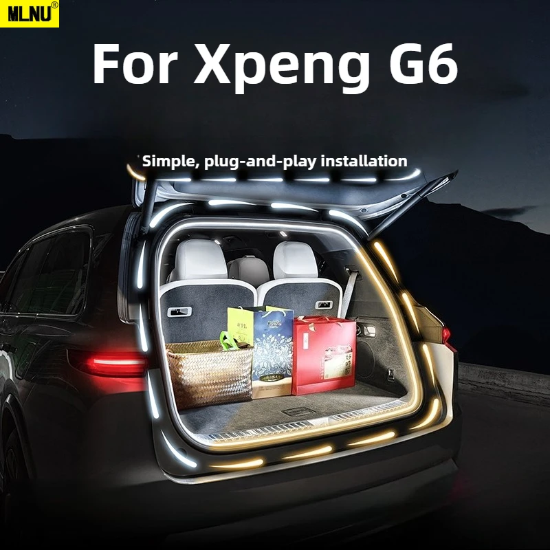 

Trunk ambient lighting For Xpeng/xiaopeng G6 Accessories 2026/2025,High-Brightness,Flexible&Bendable,Shockproof 2022-2024
