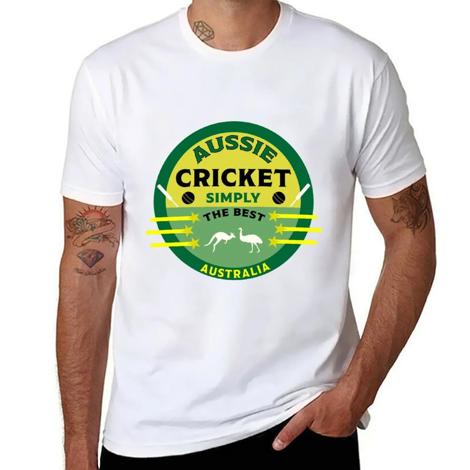 

Australian Cricket Gifts - Aussie Cricket tshirt - Cricket Mad - Love T-Shirt anime tshirt T-Shirt
