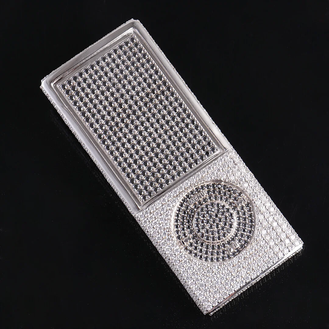 Provence Hip Hop Pendant for Men Moissanite Rapper Custom Jewelry Miami Rock Remote Control Pendant