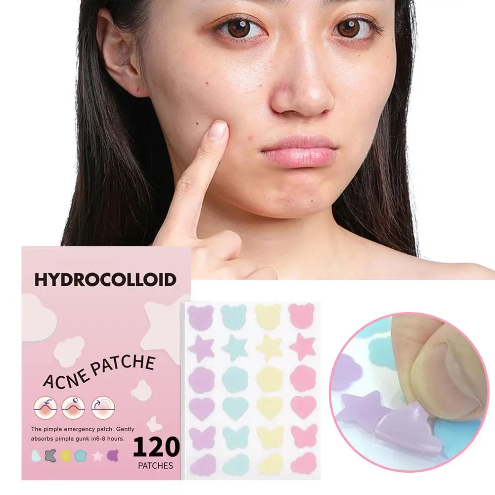 New Acne Pimple Patch Stickers Acne Treatment Pimple Skin Blemish Remover SHEETS 5 Facial Waterproof Care Mask Tool Spot H7A6