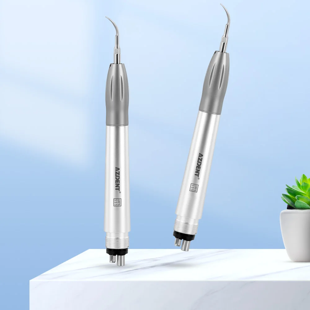 AZDENT New Dental Air Scaler Handpiece Super Sonic Scaling Handle 135°C disinfection Dentistry Instruments Lab Tools