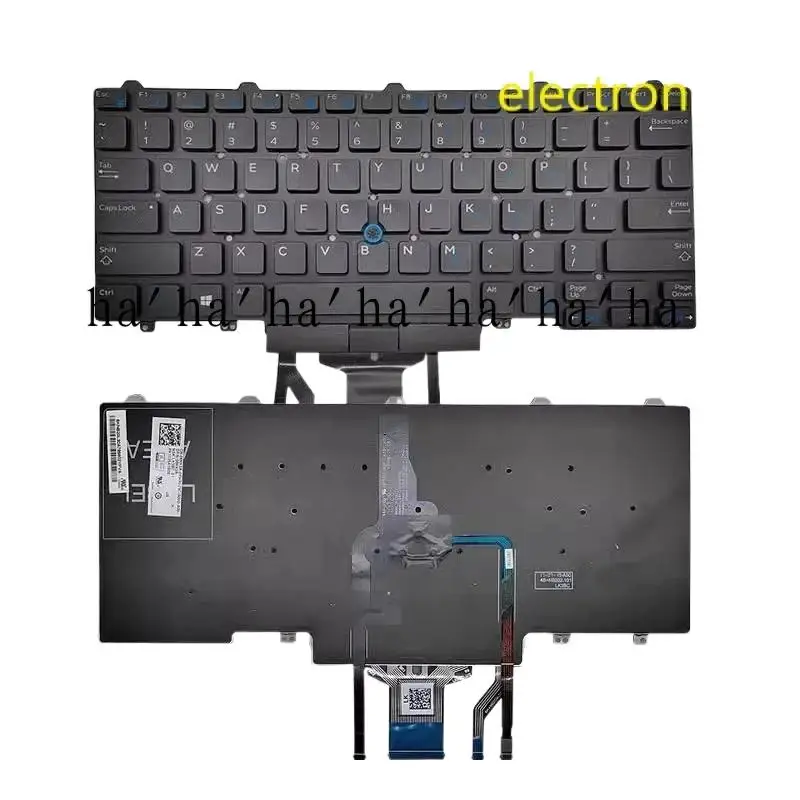 E7450 американская клавиатура для ноутбука Dell Latitude E5450 E5470 E7470 E5480 E5490 7480 7490 5480 5488, 95% новая \