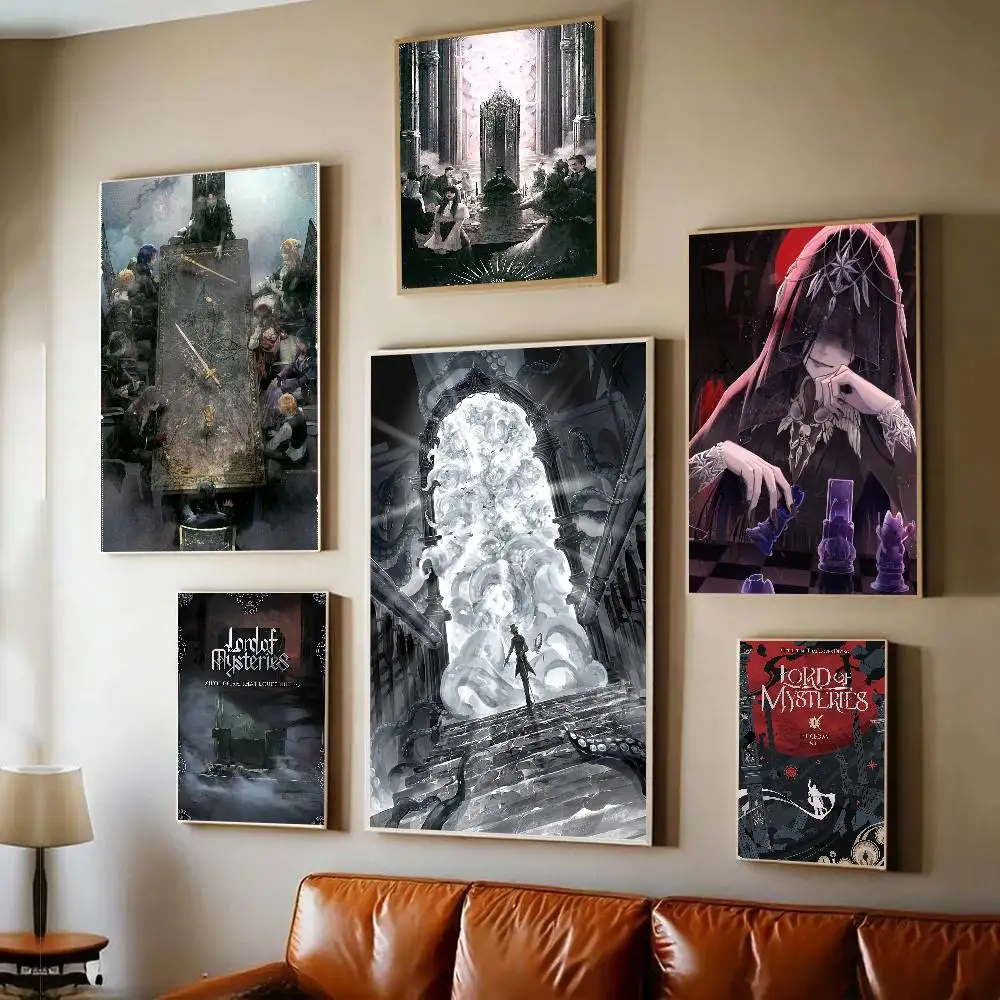 Anime Lord Of The Mysteries LOTM Comics Poster Print A5 A4 A3 A2 Wall Art Decor For Room Office Gift For Fans